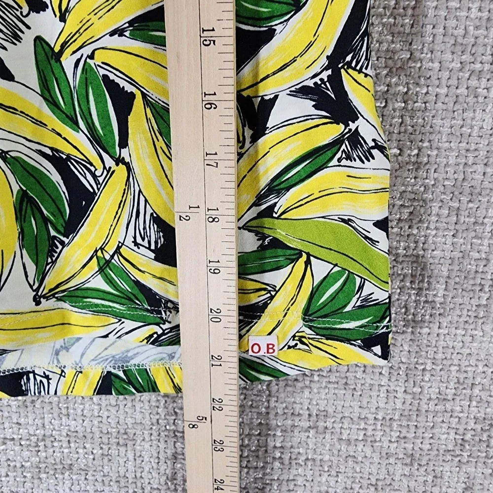 Orlebar Brown Jimmy‎ Top Banana Shirt Kids Age 10 Yellow Green 100% Cotton NEW